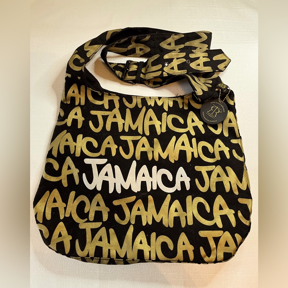 Robin Ruth Jamaica gold/silver crossbody bag